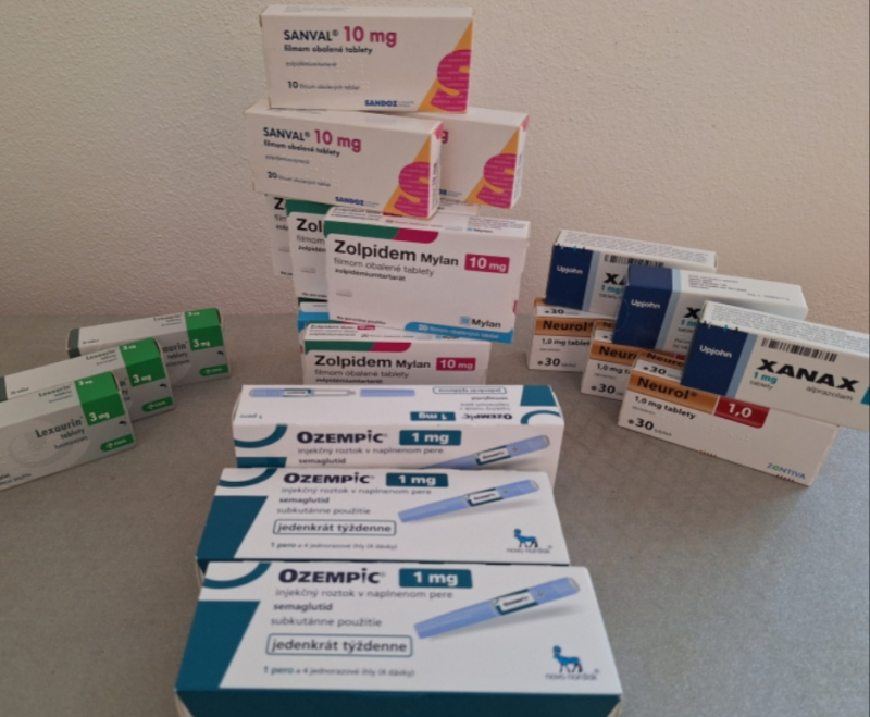 Ketamine,Adipex retard, ozempic 2mg, Zolpinox